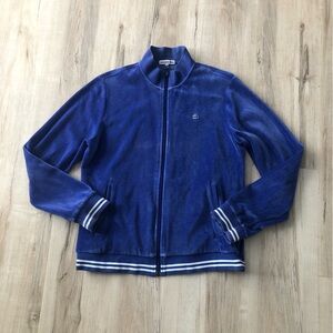 Lacoste Royal Blue Velour Jacket